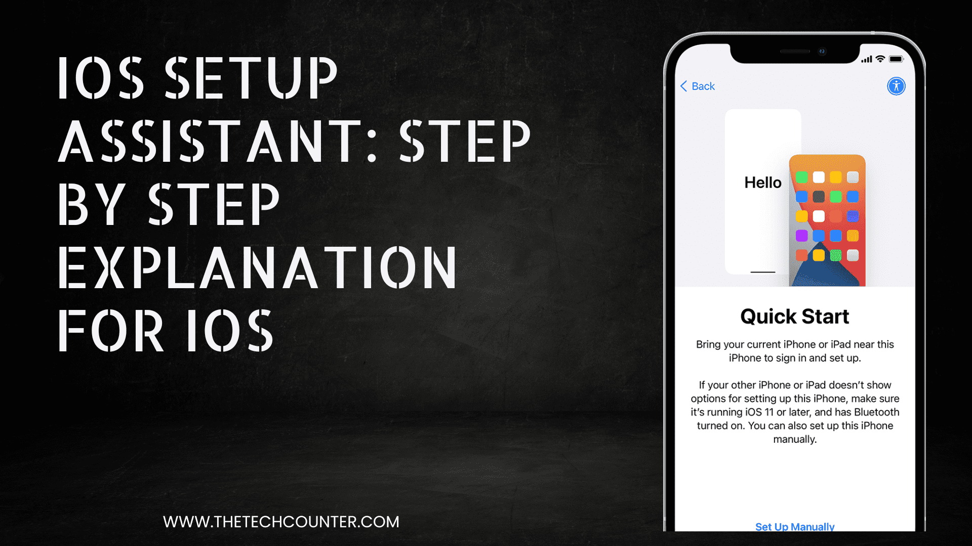 iOS Setup Assistant: Step by Step Explanation For iOS